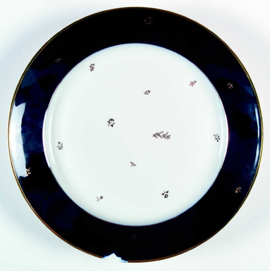 SPF13 Dinner Plate by Sevres Porcelain (France)-1