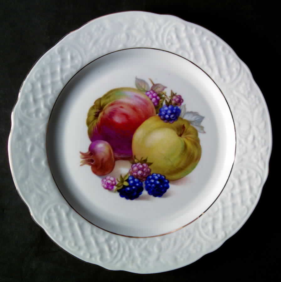 Harvest (With Verge) Salad Plate by Schumann - Bavaria-1