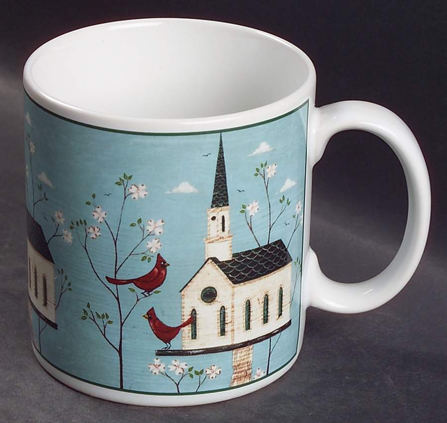 Birdhouses Mug by Sakura-1