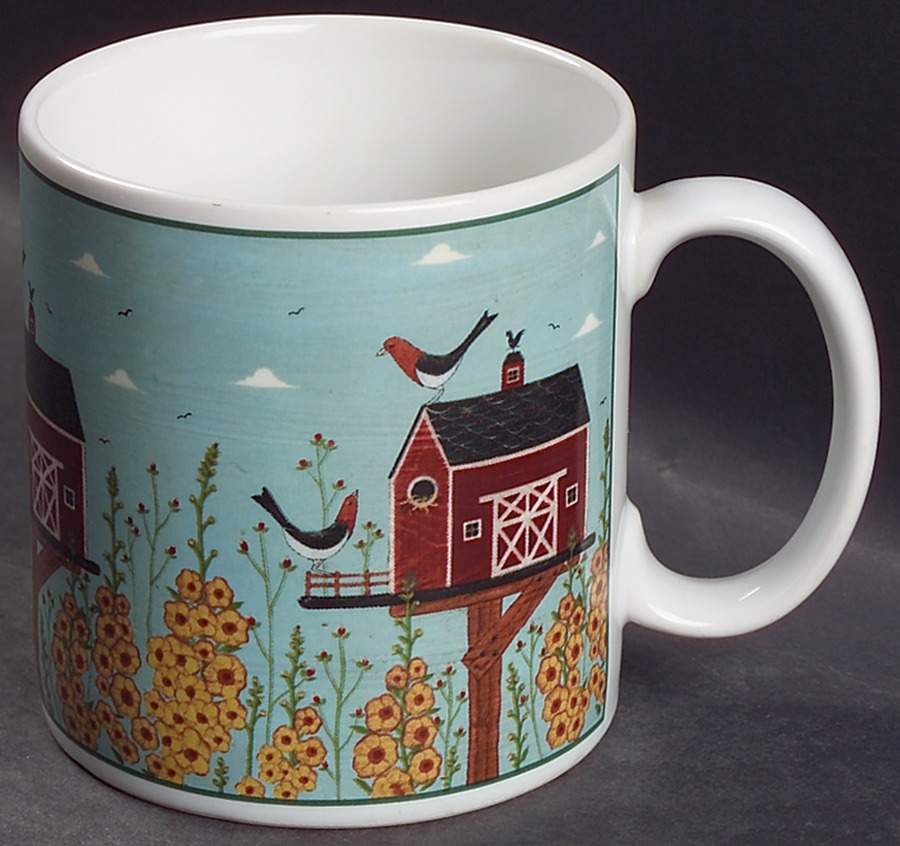 Birdhouses Mug by Sakura-1