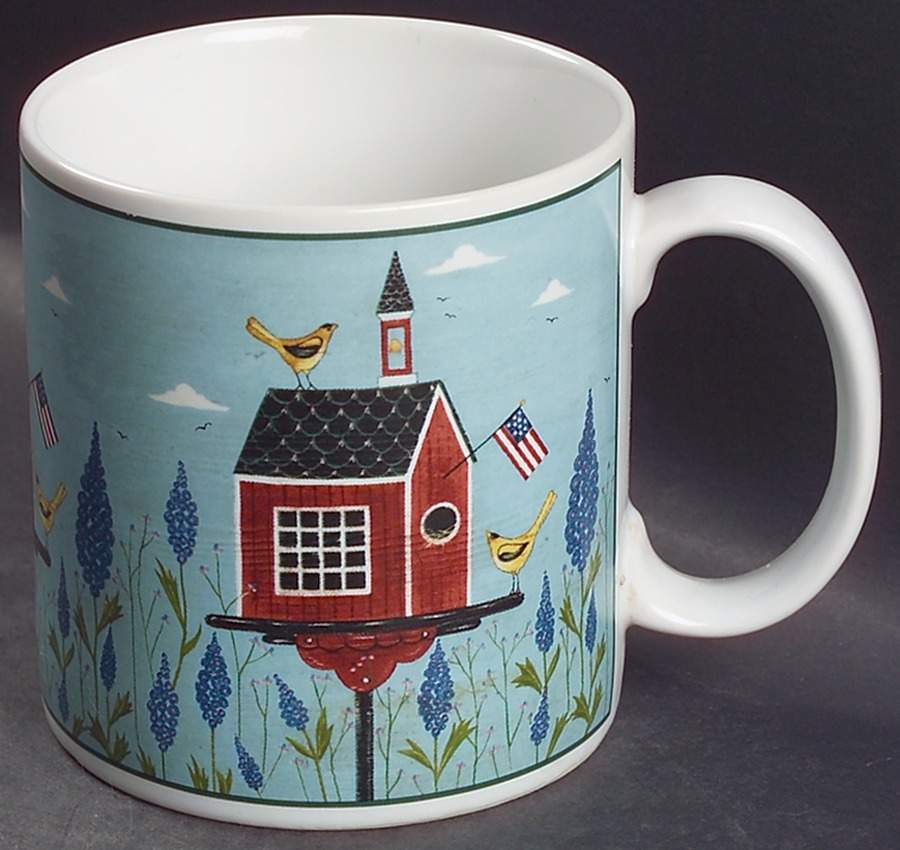 Birdhouses Mug by Sakura-1