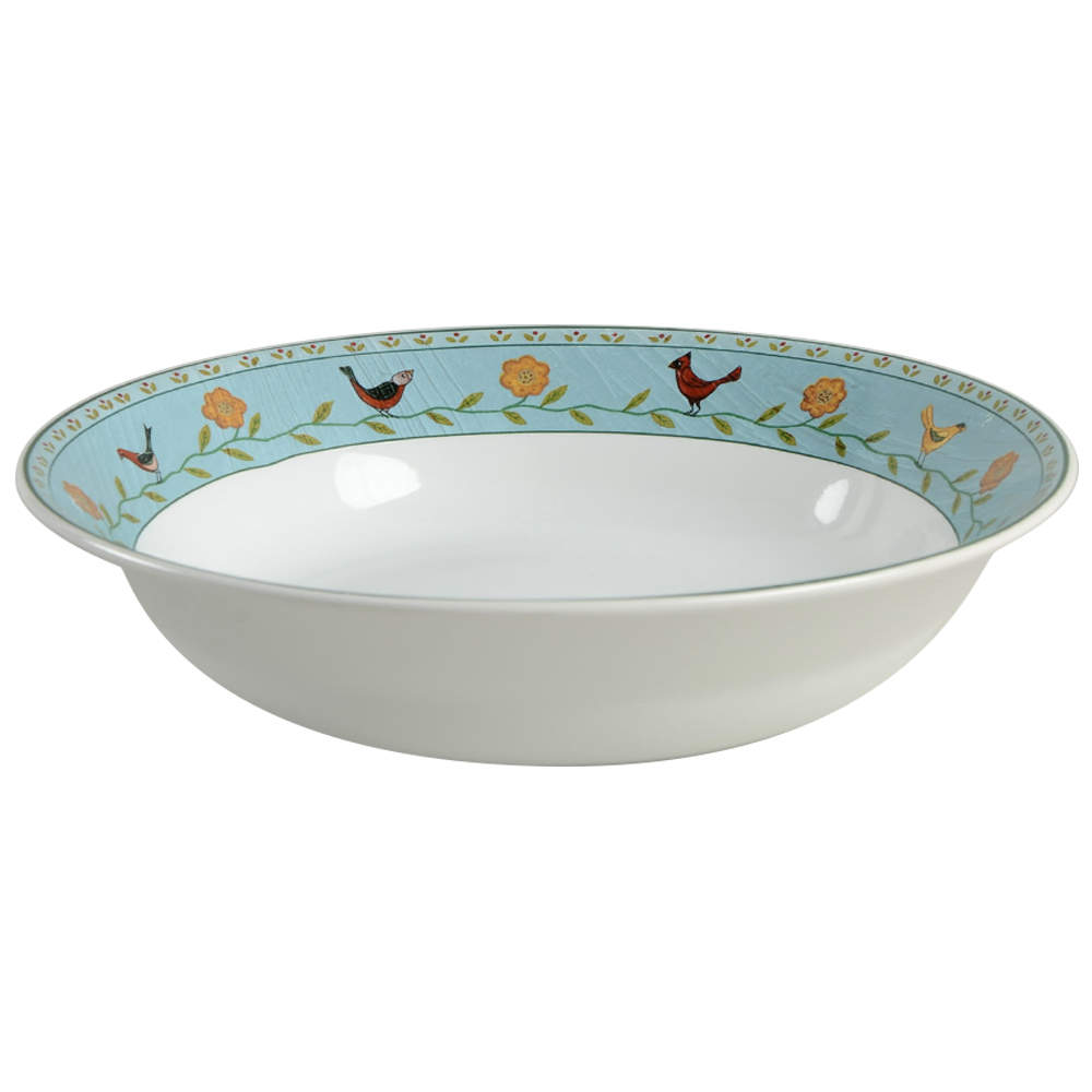 Birdhouses Coupe Soup Bowl by Sakura-1