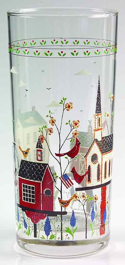 Birdhouses 14 Oz Glassware Tumbler by Sakura-1