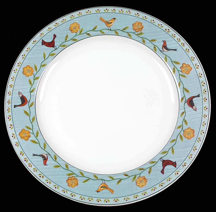 Birdhouses Dinner Plate by Sakura-1