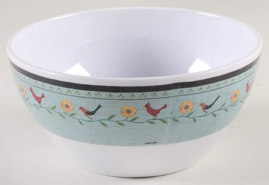 Birdhouses Melamine All Purpose Bowl by Sakura-1