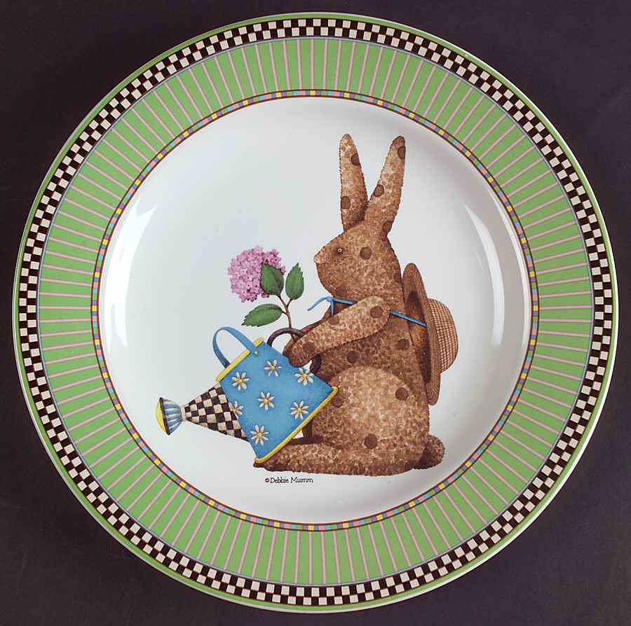 Easter Salad/Dessert Plate by Sakura-1
