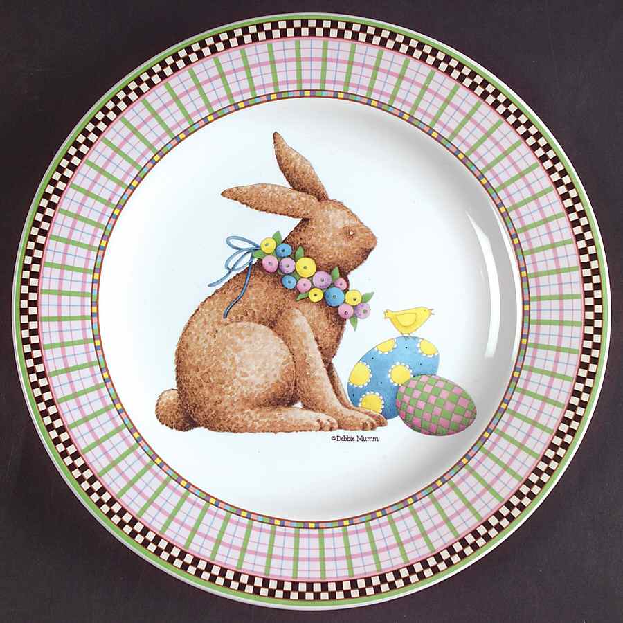 Easter Salad/Dessert Plate by Sakura-1