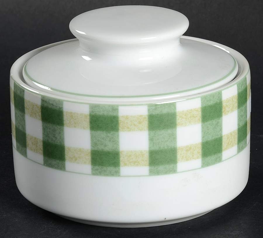 Picnic Lime Green Sugar Bowl & Lid by Studio Nova-1