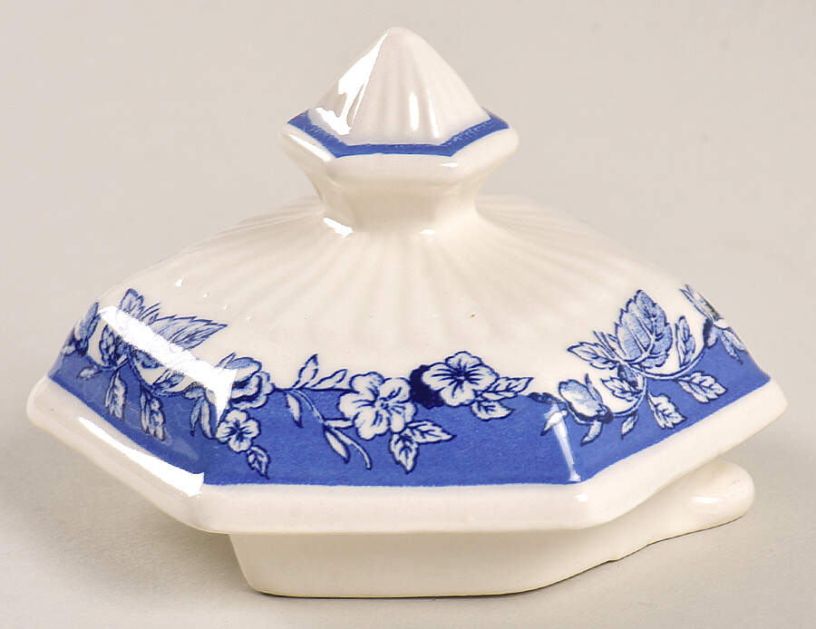 Afternoon Tea Collection Blue Lid for Teapot by Sadler-1