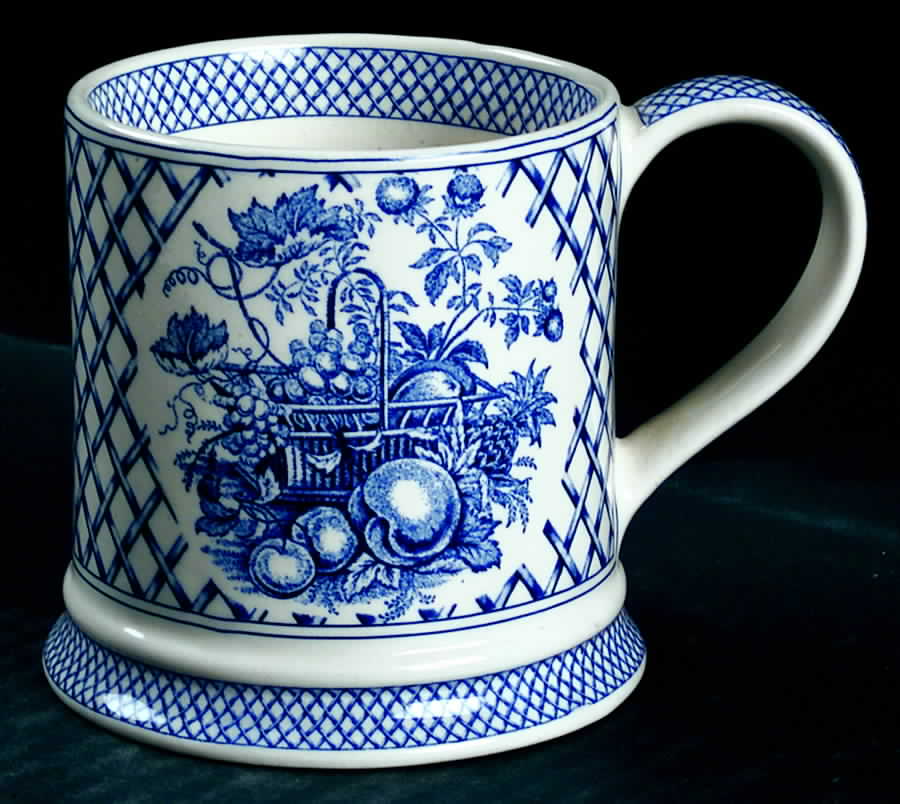 Afternoon Tea Collection Blue Mug by Sadler-1