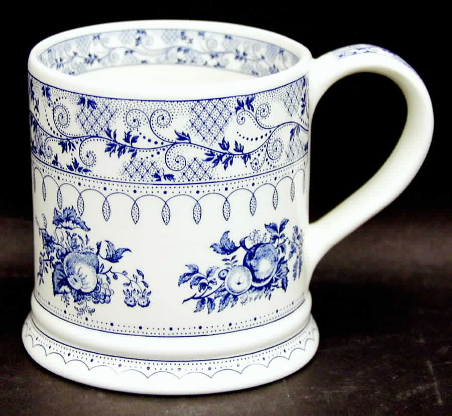 Afternoon Tea Collection Blue Mug by Sadler-1
