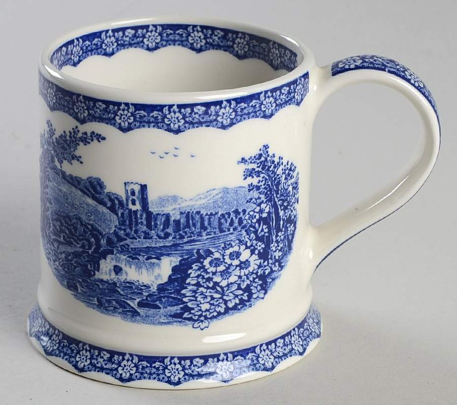Afternoon Tea Collection Blue Mug by Sadler-1