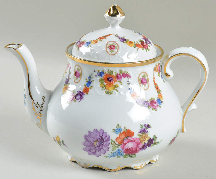 Dresdener Art Teapot & Lid by Schumann - Bavaria-1