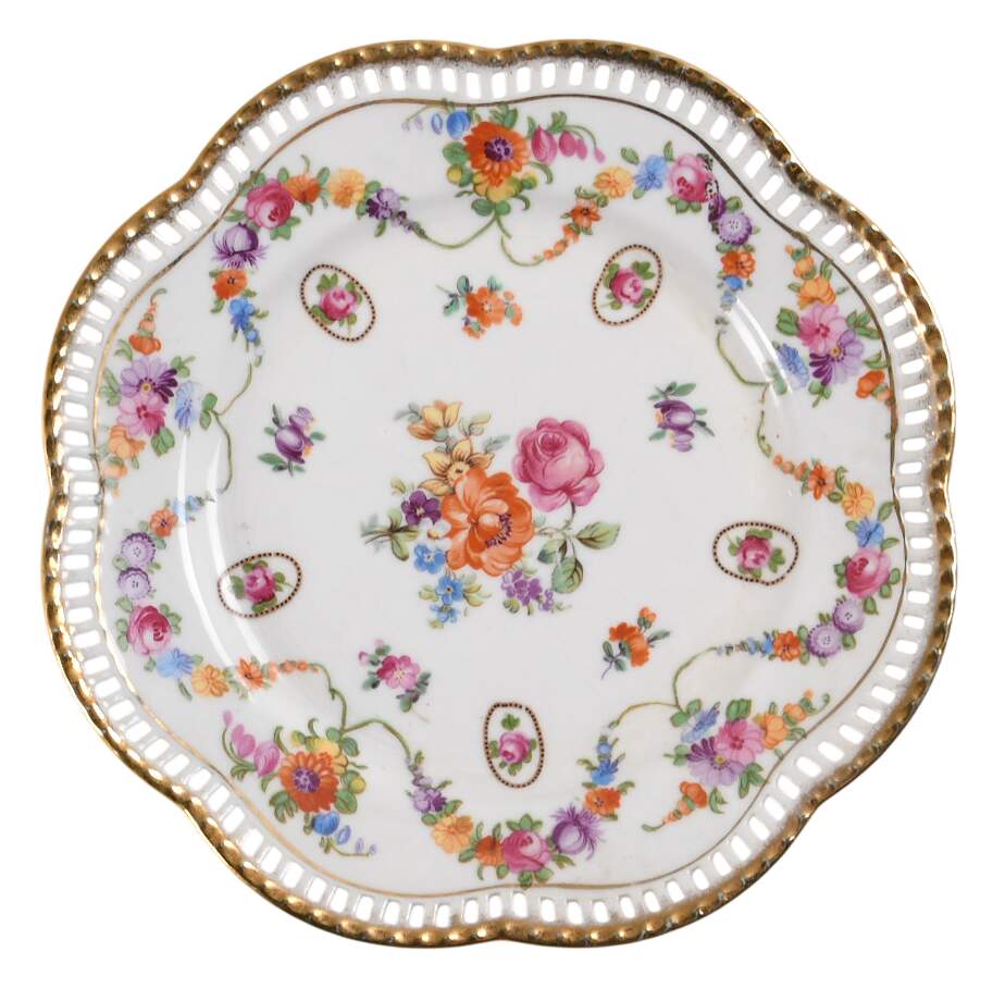 Dresdener Art Dessert/Pie Plate by Schumann - Bavaria-1