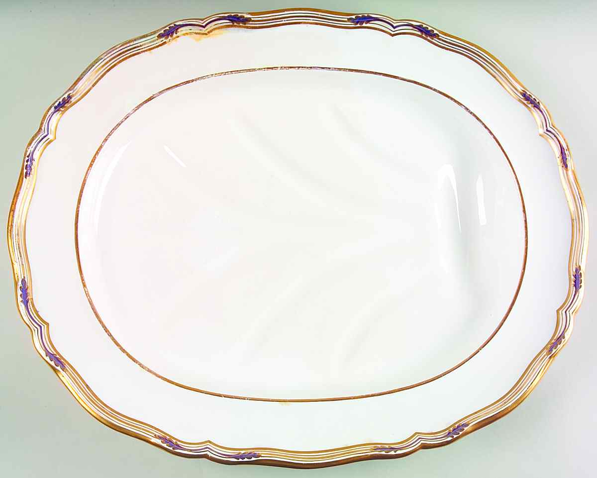 R3359 19" Oval Platter with Well by Spode-1