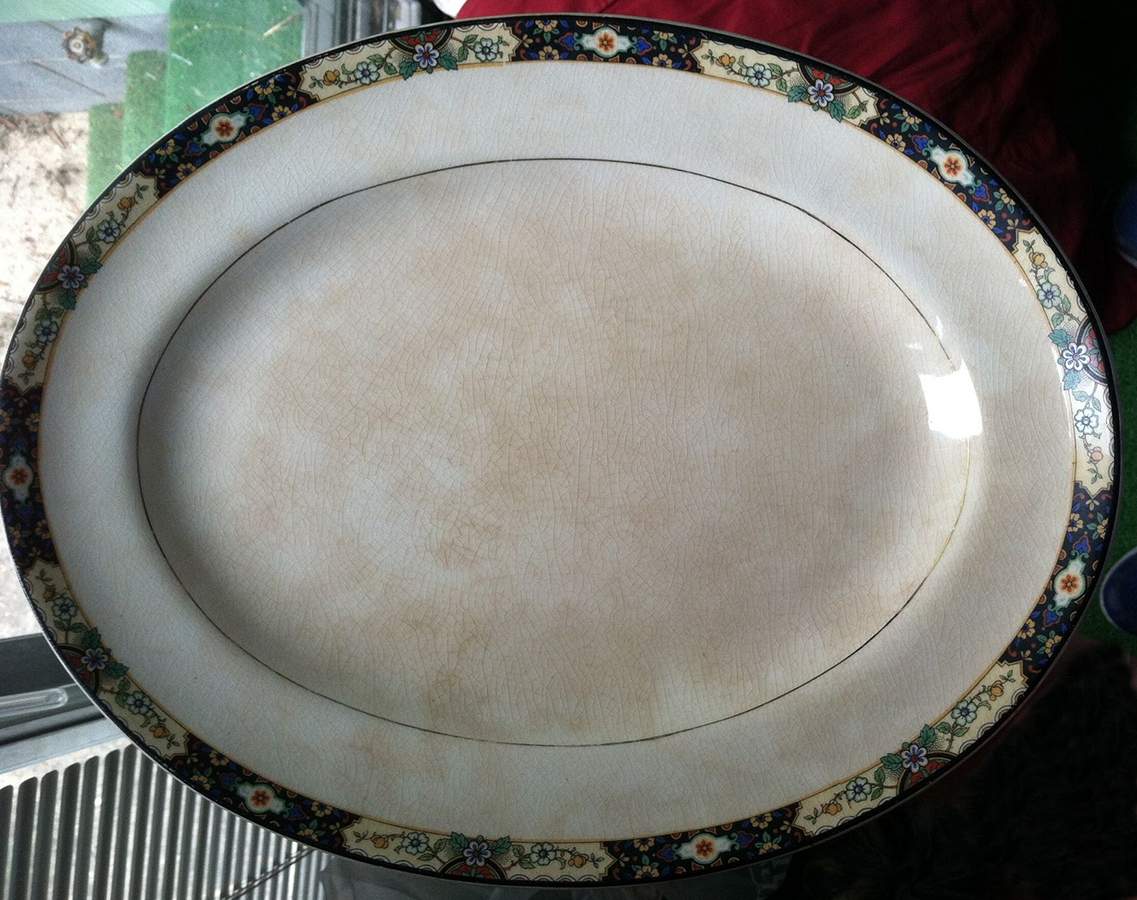 SX2 13" Oval Serving Platter by Saxon-1