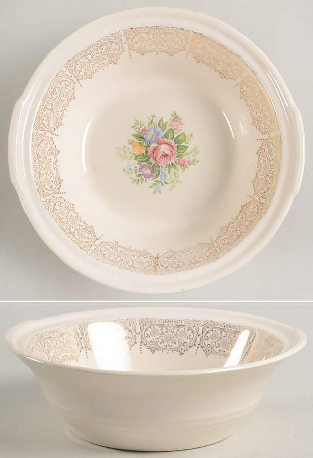 Rosalie Round Vegetable No Lid by Sebring Pottery-1