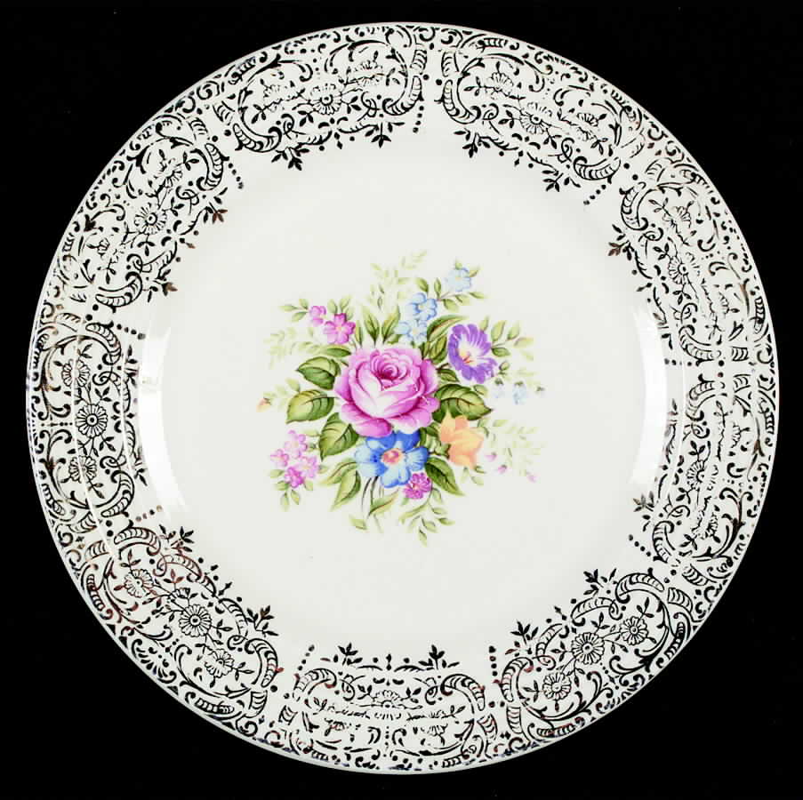 Rosalie Salad Plate by Sebring Pottery-1
