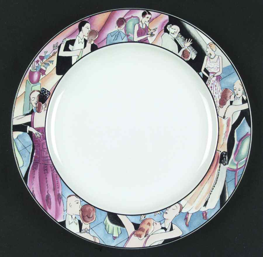 Tango (Made In China) Dinner Plate by Sakura-1