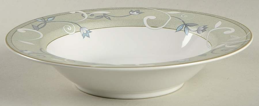 Jewel Tones Jade Rim Soup Bowl by Studio Nova-1