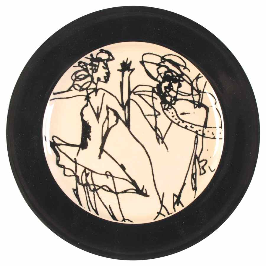 London Salad Plate by Sasaki-1