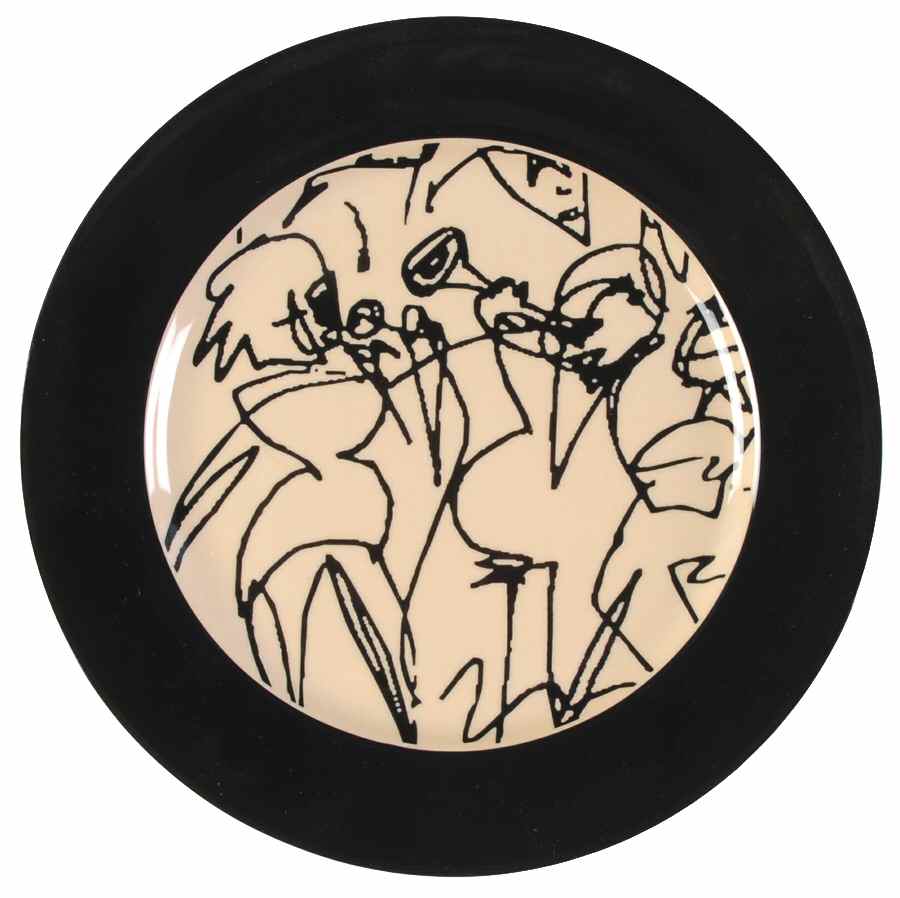 London Salad Plate by Sasaki-1