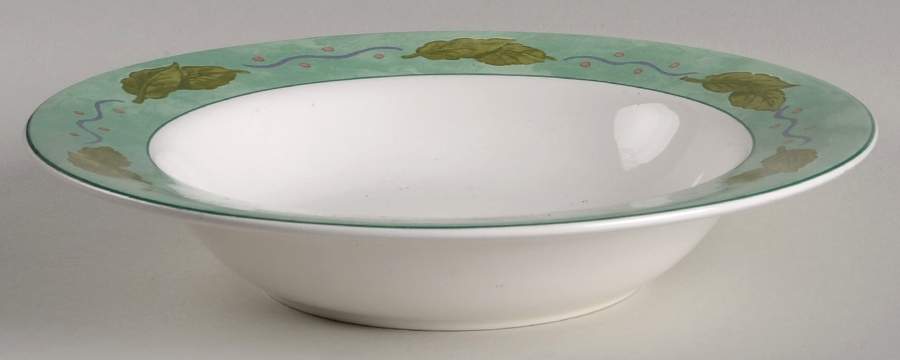 Vegetable Garden Rim Soup Bowl by Sango-1