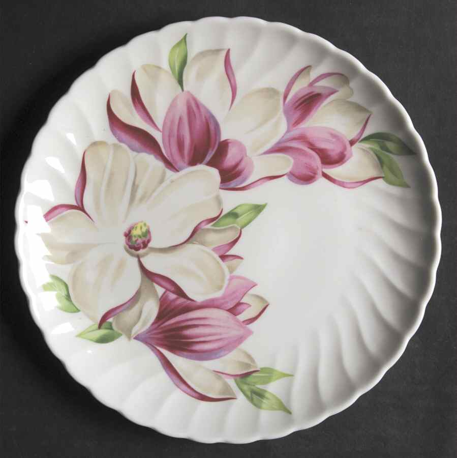 Floral Accent Plates II (No Trim) Salad Plate by Syracuse-1