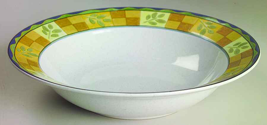 Country Promenade 9" Round Vegetable Bowl by Studio Nova-1
