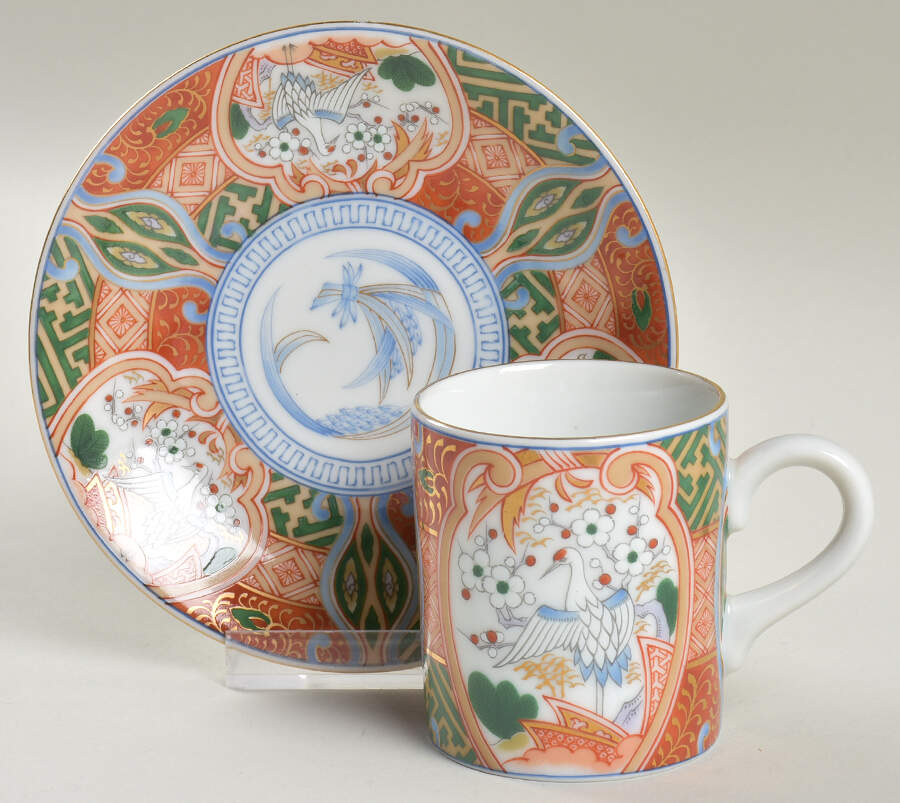 SAD26 Flat Demitasse Cup & Saucer Set by Sadek-1