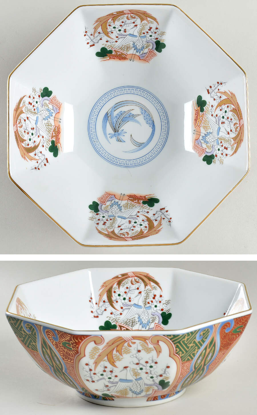 SAD26 8" Octagonal Vegetable Bowl by Sadek-1