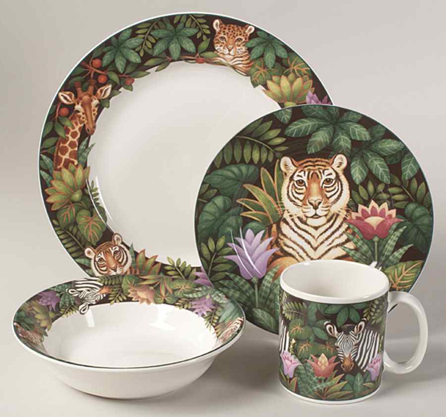 Jungle 16 Piece Set by Sakura-1