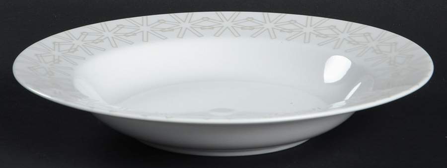 Winter Ballet Rim Soup Bowl by Studio Nova-1