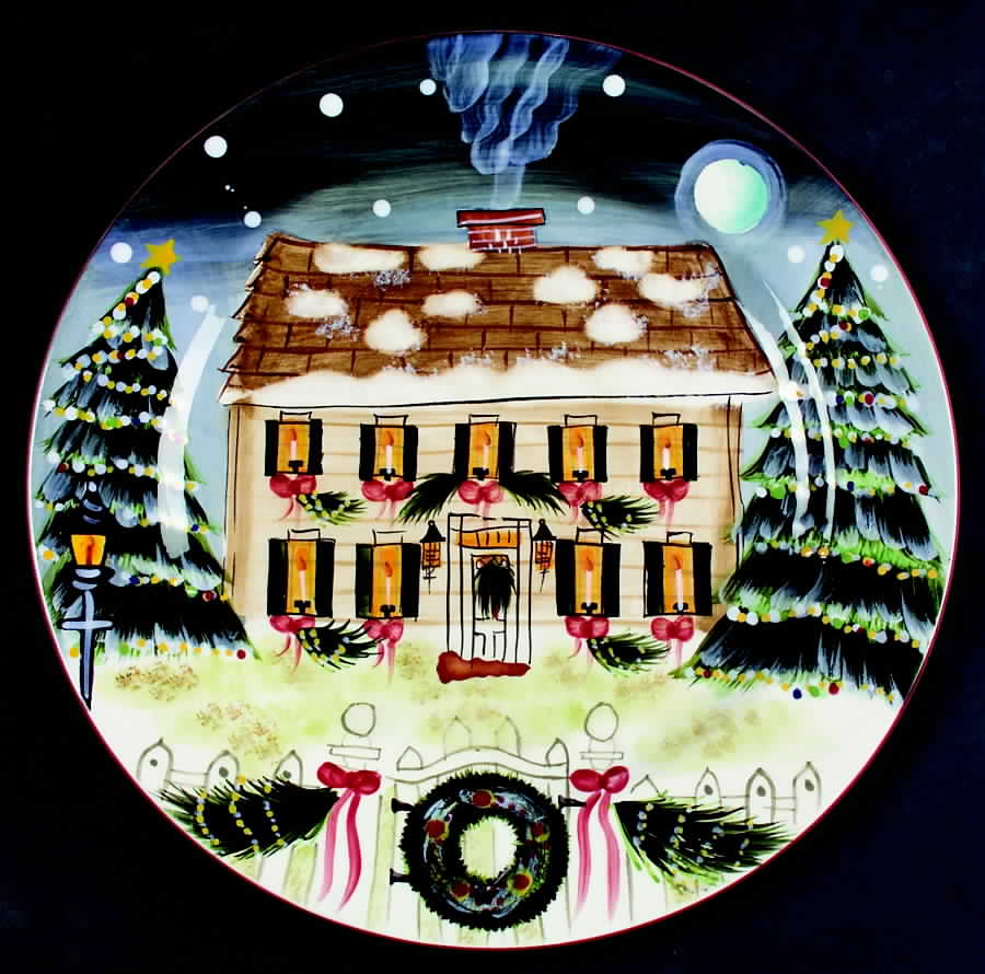 Merry Little Christmas Dinner Plate by Sakura-1