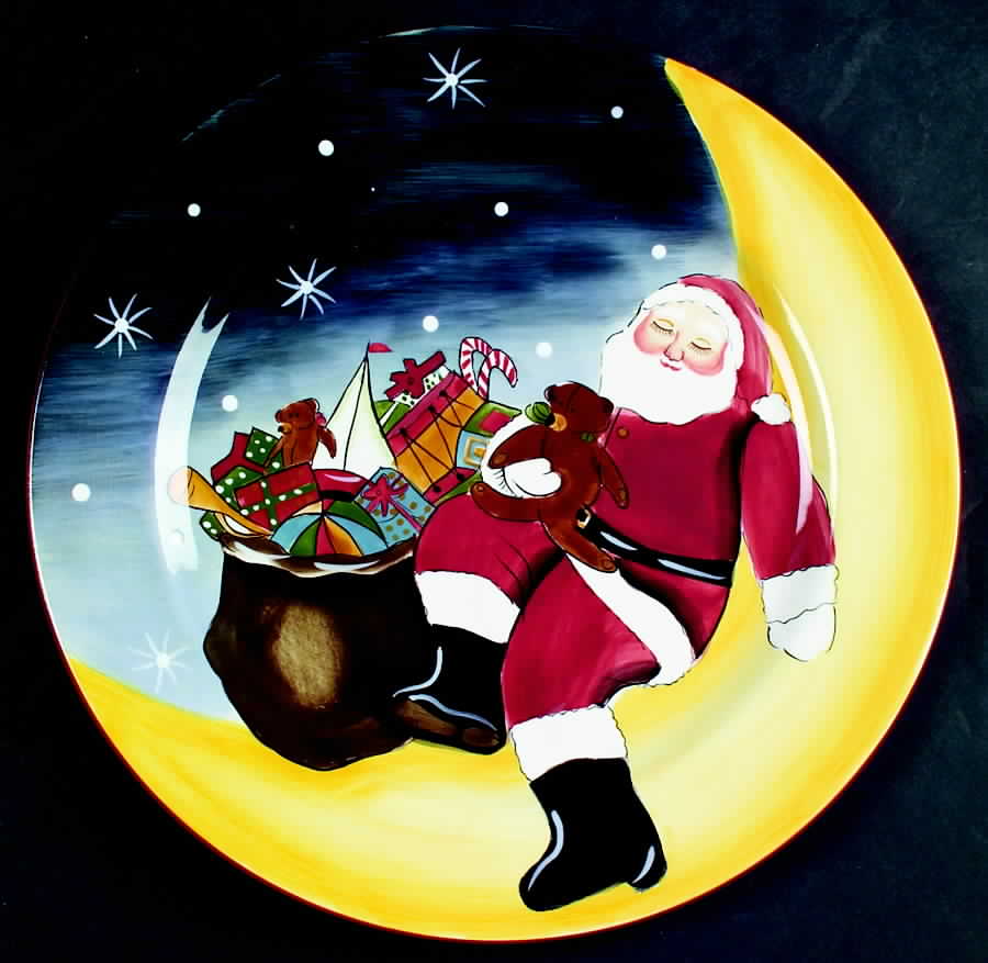 Merry Little Christmas Dinner Plate by Sakura-1