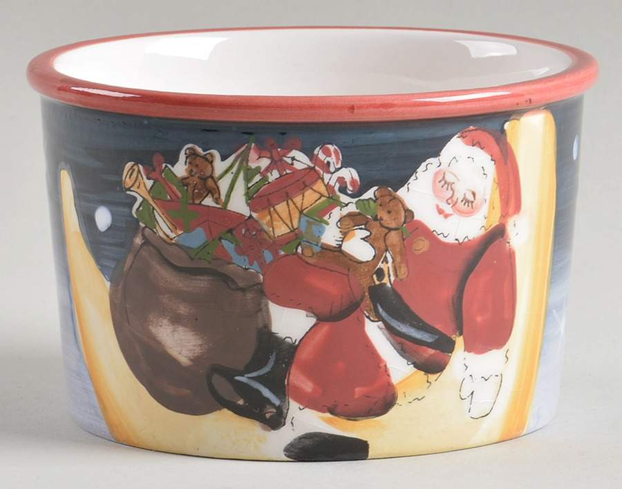 Merry Little Christmas Individual Dip Dish by Sakura-1