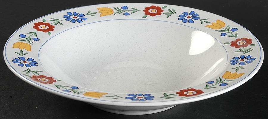 St Tropez Rim Soup Bowl by Studio Nova-1