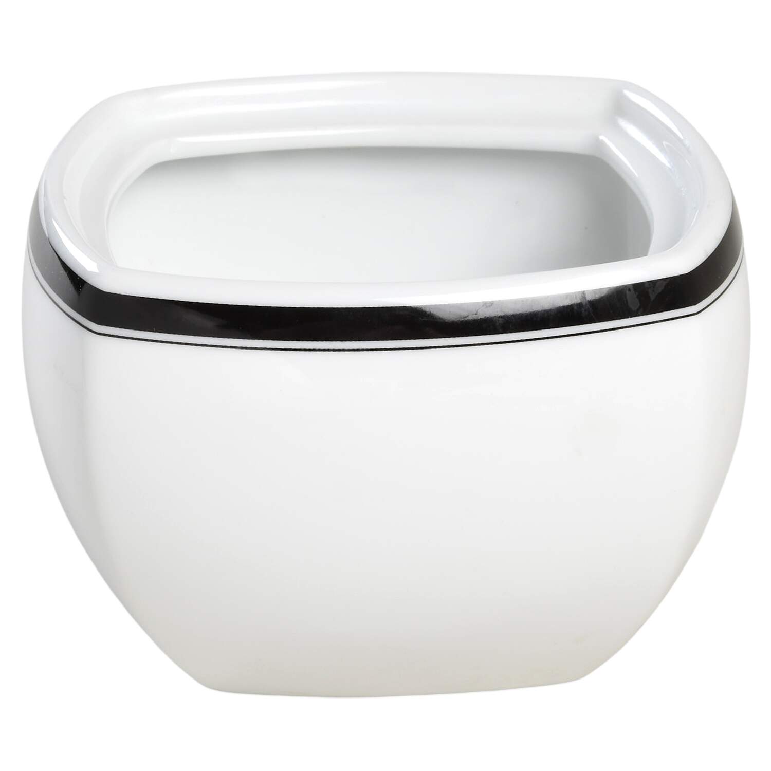 Accent Black Sugar Bowl No Lid by Studio Nova-1