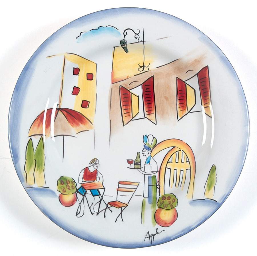 Provence Salad Plate by Sakura-1