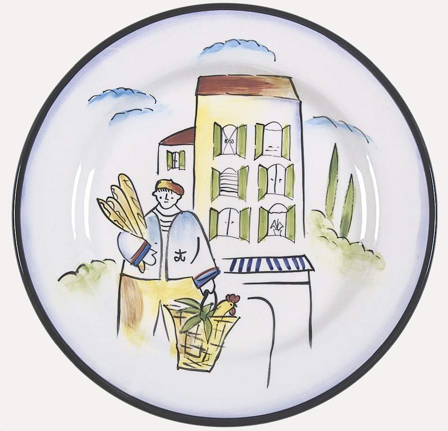 Provence Salad Plate by Sakura-1