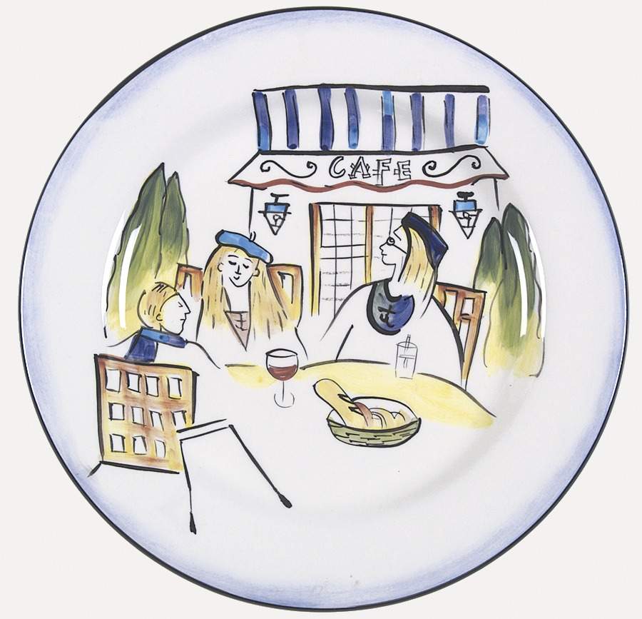 Provence Salad Plate by Sakura-1