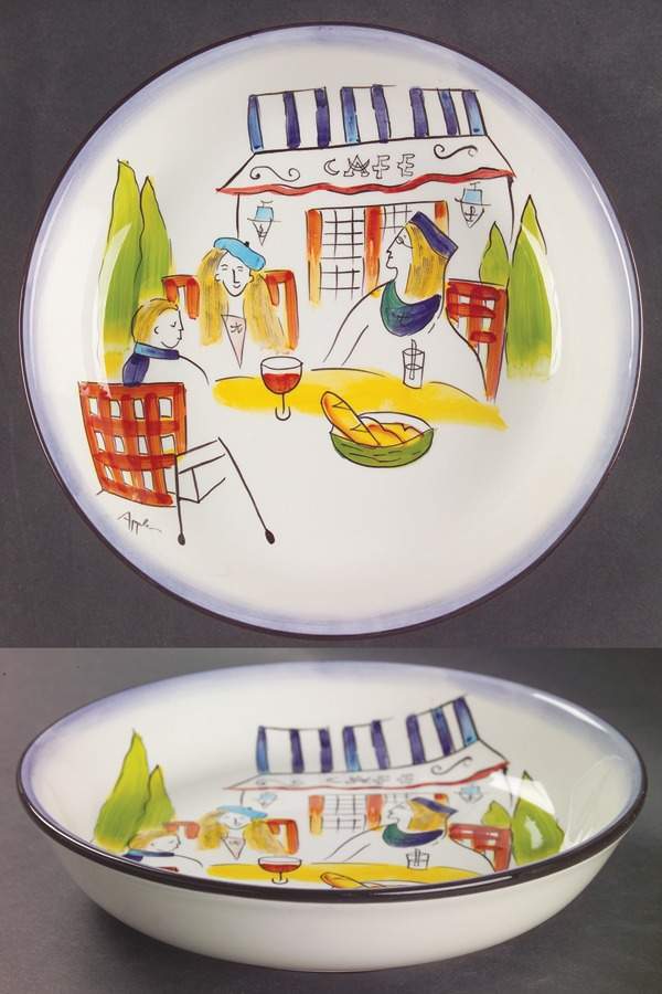 Provence 8" Individual Pasta Bowl by Sakura-1