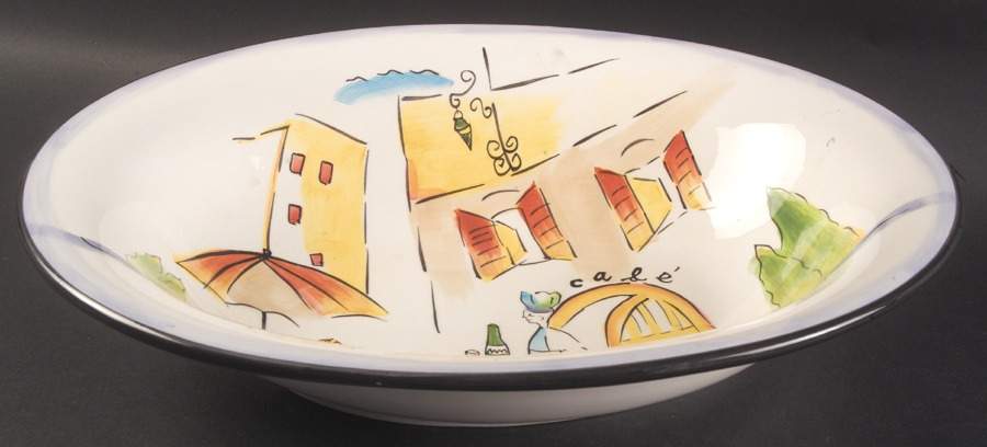 Provence 14" Oval Vegetable Bowl by Sakura-1