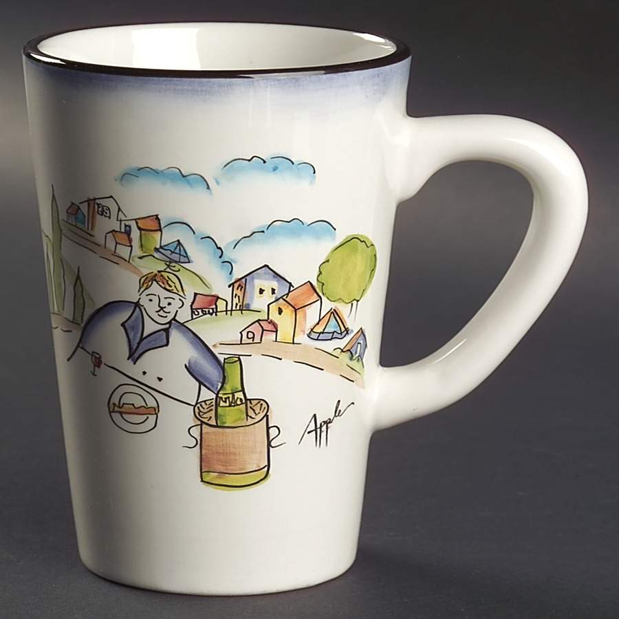 Provence Latte Mug by Sakura-1