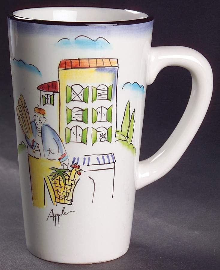 Provence Latte Mug by Sakura-1
