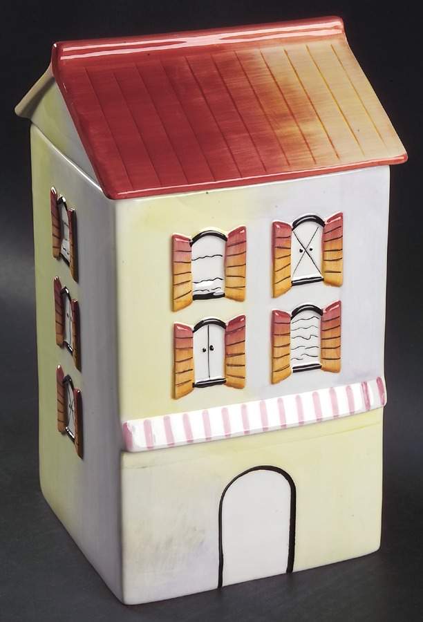 Provence House Cookie Jar & Lid by Sakura-1