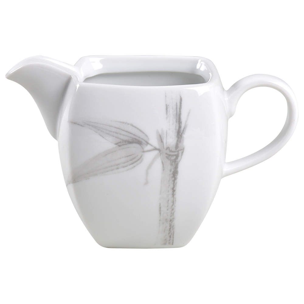 Silver Bamboo Creamer by Studio Nova-1