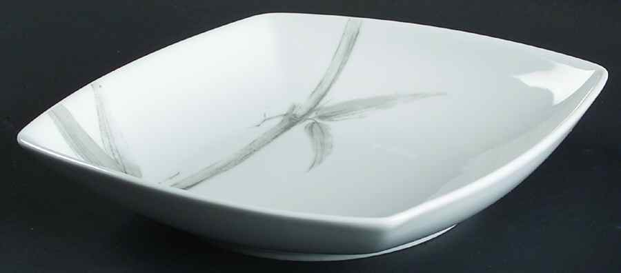 Silver Bamboo Coupe Soup Bowl by Studio Nova-1