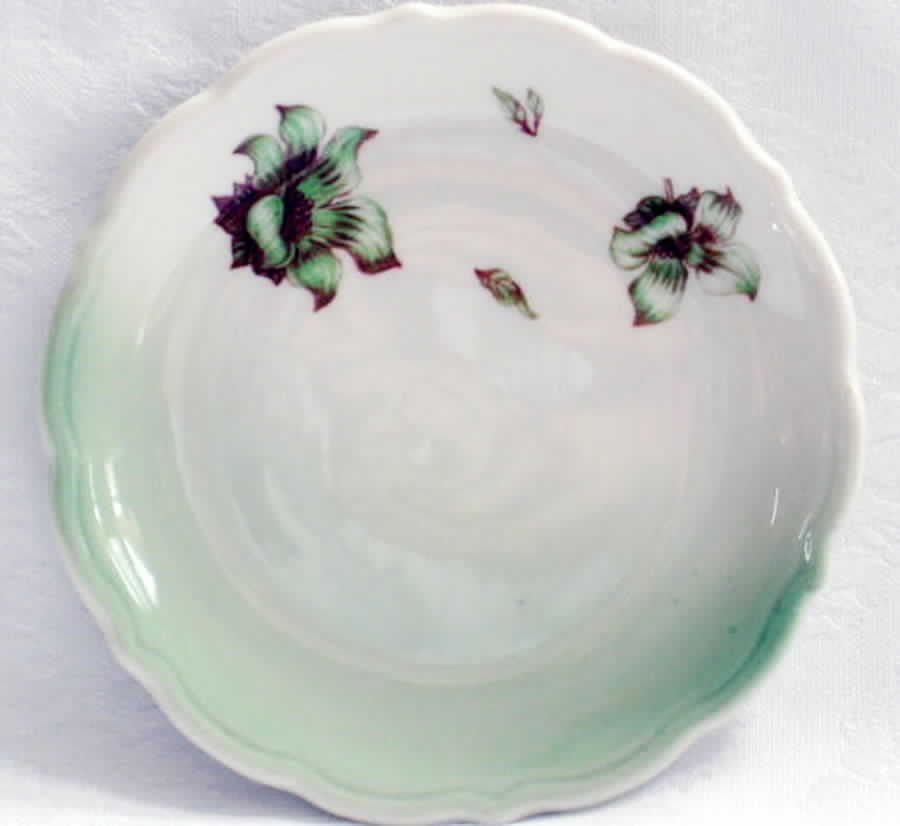 Desert Flower (Union Pacific) Rim Fruit/Dessert (Sauce) Bowl by Syracuse-1