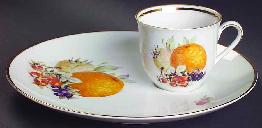 SCH380 Snack Plate & Cup Set by Schumann - Bavaria-1